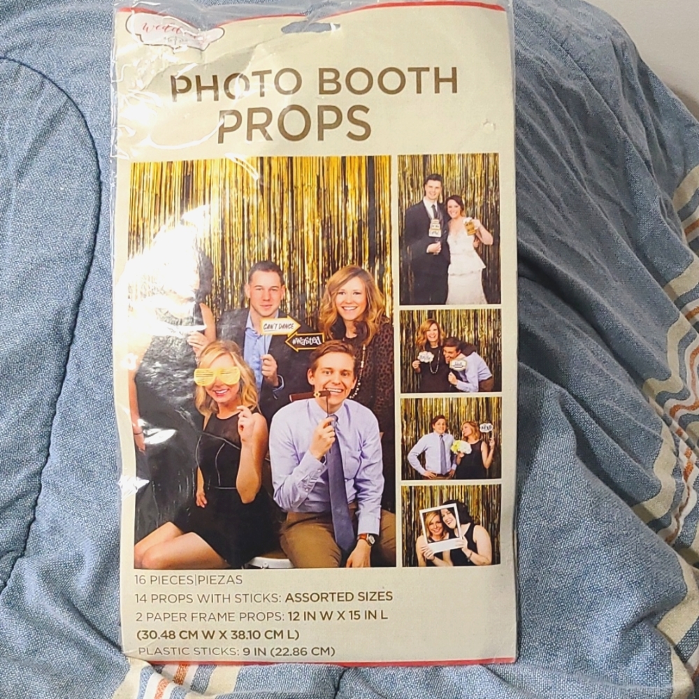 Wedding photo booth props New